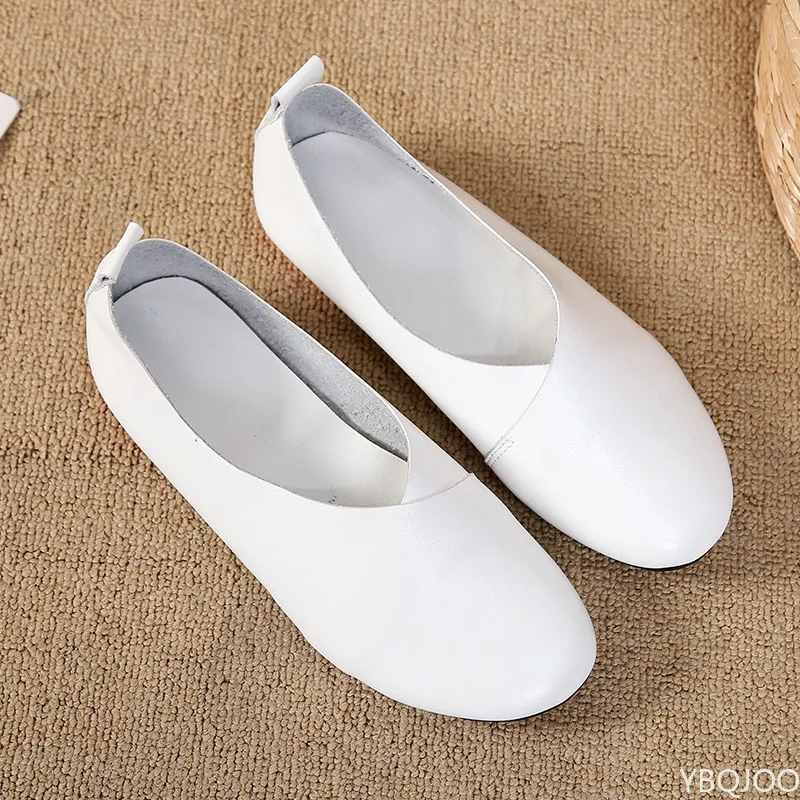 2022 Genuine Leather Flat Shoes Woman Hand-sewn Leather Loafers Cowhide Flexible Spring Casual Shoes Women Flats Women Shoes
2022 Genuine Leather Flat Shoes Woman Hand-sewn Leather Loafers Cowhide Flexible Spring Casual Shoes Women Flats Women Shoes
