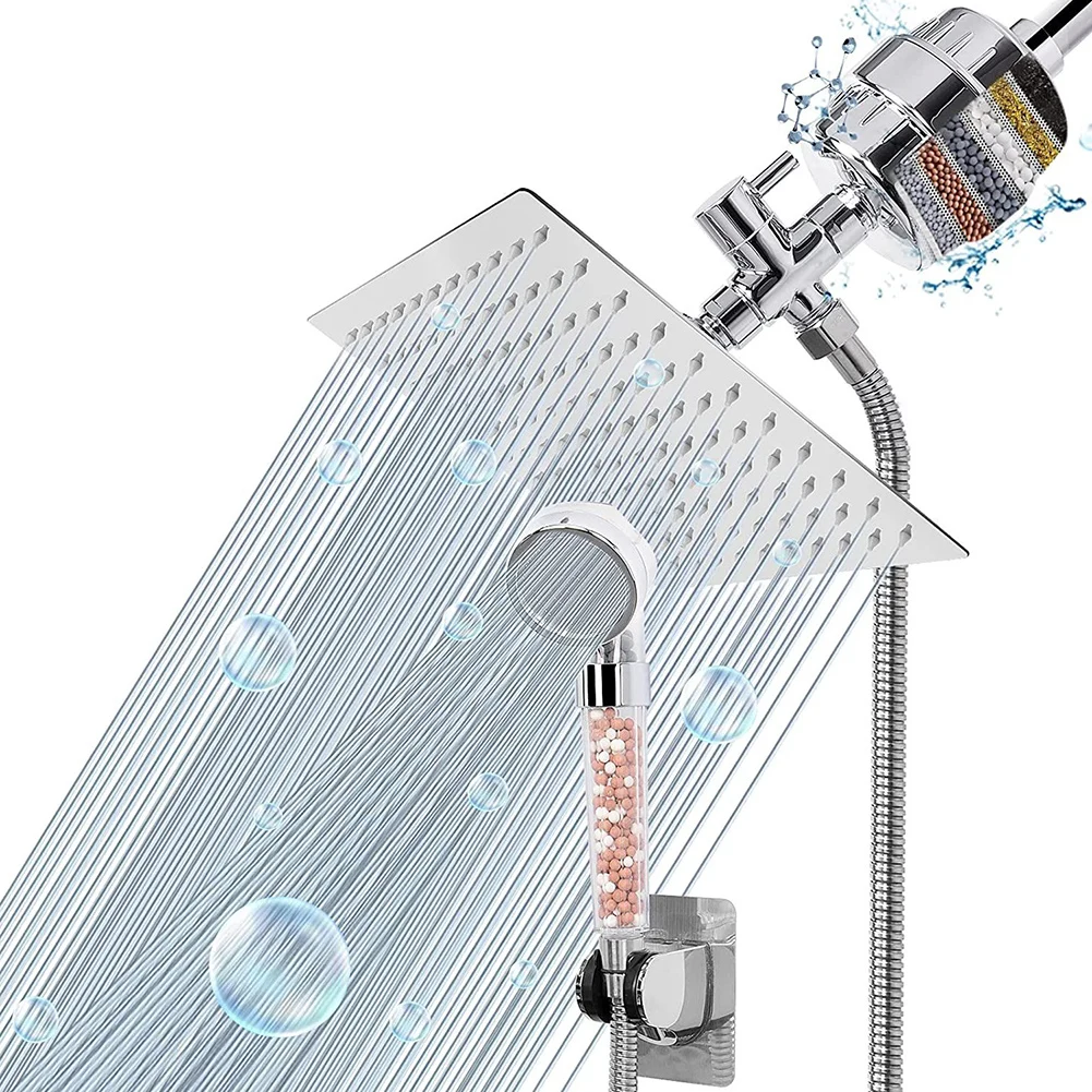 Filter Shower Head High Pressure ShowerHead With Filter Combo For Hard Water Kitchen Accessories Torneira Cozinha Faucet Water
Filter Shower Head High Pressure ShowerHead With Filter Combo For Hard Water Kitchen Accessories Torneira Cozinha Faucet Water