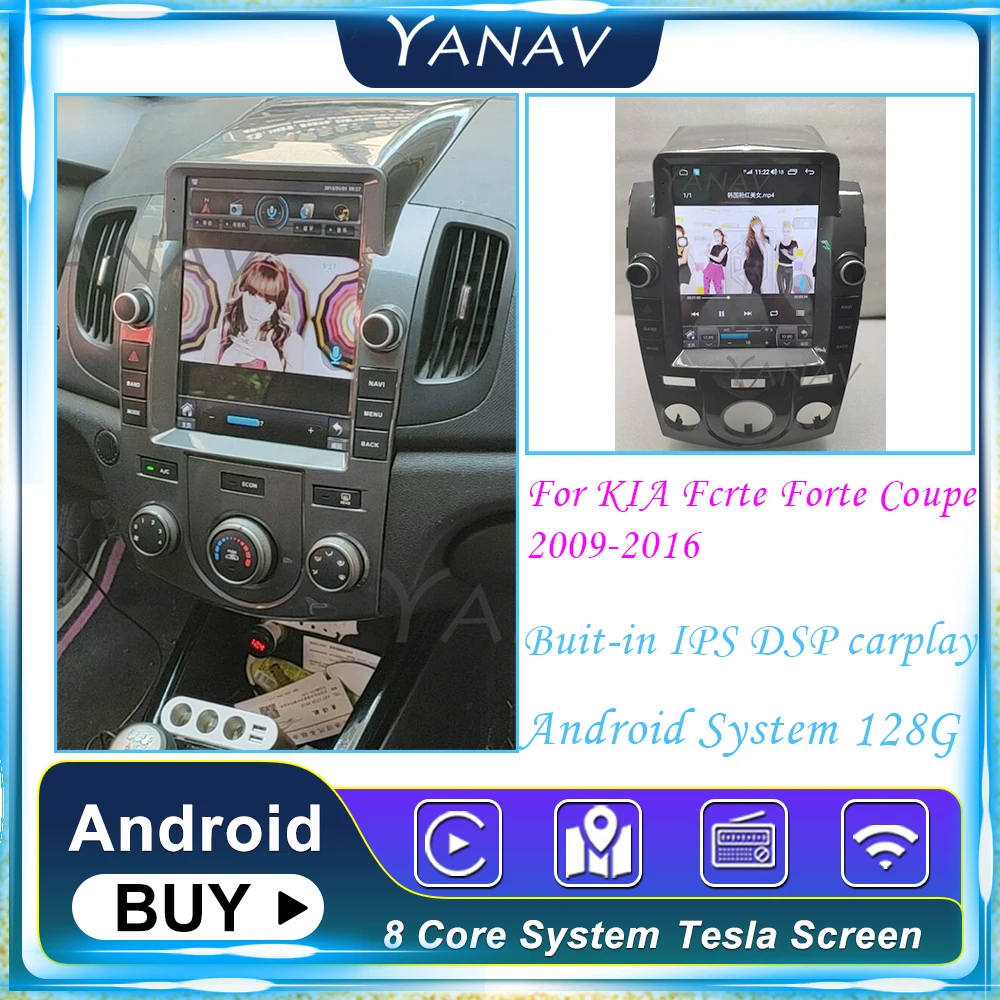 2DIN Android10.0 Car Radio For KIA Forte Cerato 2009-2016 GPS Navigation DSP Car Receiver Car Multimedia Stereo Receiver 128GB
2DIN Android10.0 Car Radio For KIA Forte Cerato 2009-2016 GPS Navigation DSP Car Receiver Car Multimedia Stereo Receiver 128GB