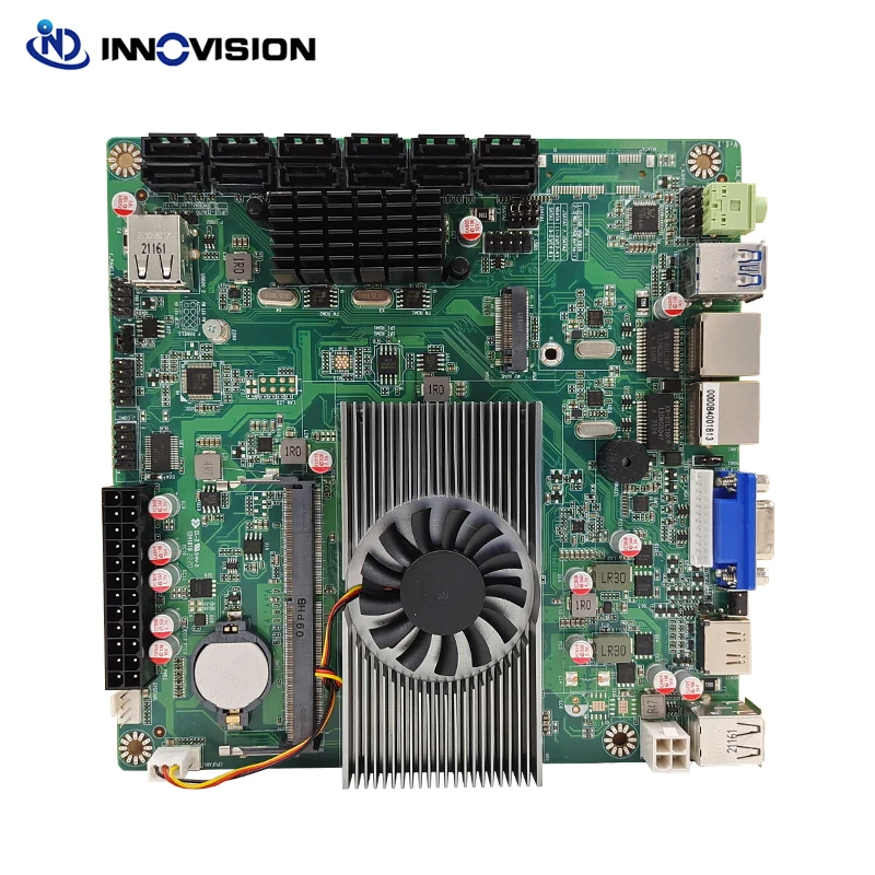 Материнская плата Mini ITX NAS с 11 4-ядерным процессором N5095 12SATA3.0 Серверная плата NAS
Материнская плата Mini ITX NAS с 11 4-ядерным процессором N5095 12SATA3.0 Серверная плата NAS