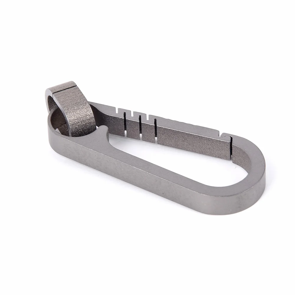 Durable Practical Useful Car Keychain TC4 Titanium alloy Carabiner Clip Hanging Holder Pendant Waist Accessories
Durable Practical Useful Car Keychain TC4 Titanium alloy Carabiner Clip Hanging Holder Pendant Waist Accessories