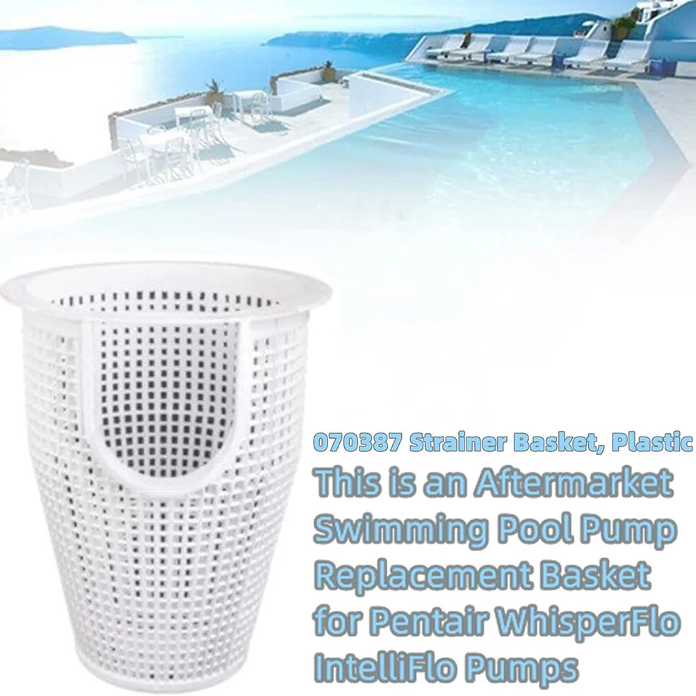 1pc Pool Pump Replacement Basket For Pentair WhisperFlo IntelliFlo 070387 B-199 Skimmer Basket Swimming Pool Cleaning Tools
1pc Pool Pump Replacement Basket For Pentair WhisperFlo IntelliFlo 070387 B-199 Skimmer Basket Swimming Pool Cleaning Tools