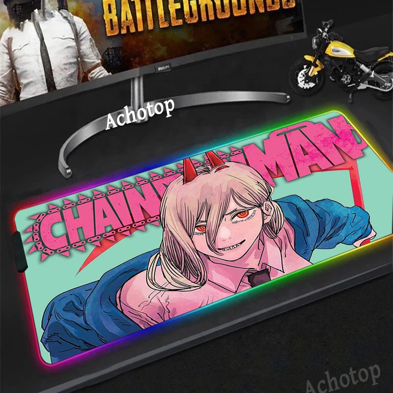 RGB Chainsaw Man Mousepad Cheapest 900X400MM Computer Mouse Mat Gamer Gamepad Big Gaming Led Mousemat Desk Pad Office Padmouse
RGB Chainsaw Man Mousepad Cheapest 900X400MM Computer Mouse Mat Gamer Gamepad Big Gaming Led Mousemat Desk Pad Office Padmouse