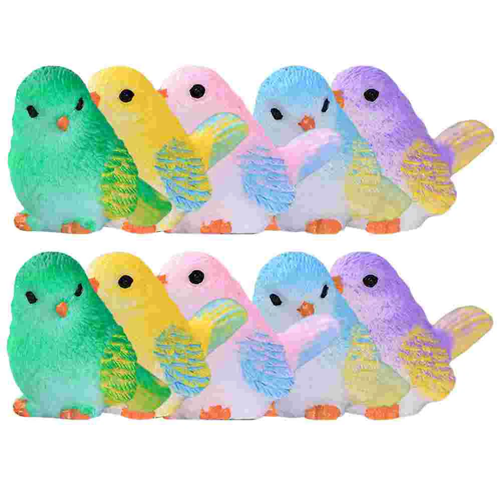 10Pcs Resin Bird Ornament Figurine Lifelike Bird Model Micro Landscaping Bird Statue Figures
10Pcs Resin Bird Ornament Figurine Lifelike Bird Model Micro Landscaping Bird Statue Figures