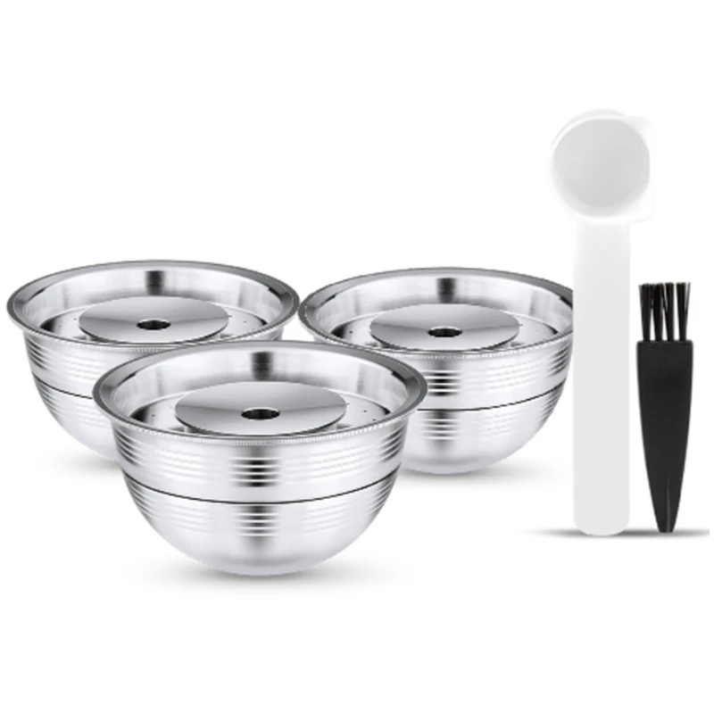 Suitable For Nespresso G6 Vertuoline Stainless Steel Coffee Capsule Shell Filling Reusable Shell
Suitable For Nespresso G6 Vertuoline Stainless Steel Coffee Capsule Shell Filling Reusable Shell