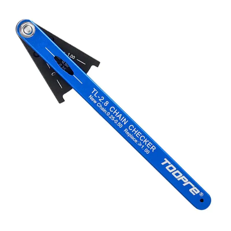 Средство для проверки велосипедной цепи из алюминиевого сплава 
Средство для проверки велосипедной цепи из алюминиевого сплава