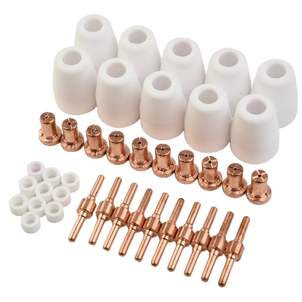 Durable High Quality Parts Accessories Brand New Ceramic Nozzle 40 Pcs/set Air Plasma Consumable Extension Tips
Durable High Quality Parts Accessories Brand New Ceramic Nozzle 40 Pcs/set Air Plasma Consumable Extension Tips