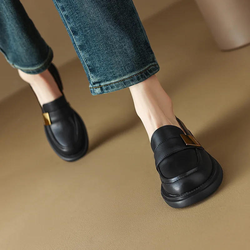 New Spring Women Loafers Microfiber Leather Shoes Chunky Heel Shoes for Woman Casual Low Heel Ladies Pumps Fashion Lace-up Shoes
New Spring Women Loafers Microfiber Leather Shoes Chunky Heel Shoes for Woman Casual Low Heel Ladies Pumps Fashion Lace-up Shoes