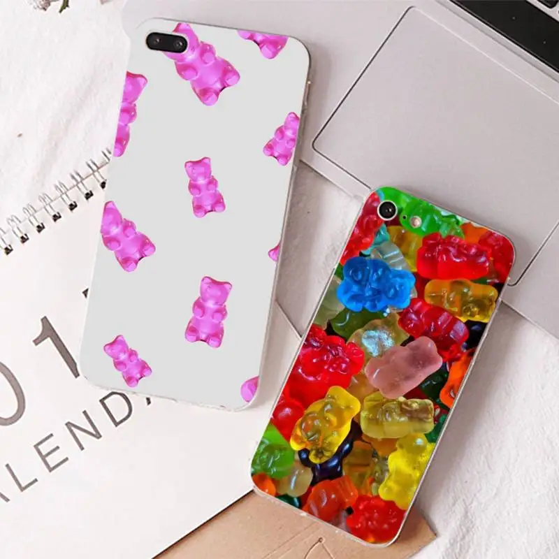FHNBLJ Bear Candy Phone Case For iPhone 13 14 Pro Max XS XR 12 11 Pro 13 Mini 6 7 8 Plus Clear Back Cover Capa
FHNBLJ Bear Candy Phone Case For iPhone 13 14 Pro Max XS XR 12 11 Pro 13 Mini 6 7 8 Plus Clear Back Cover Capa