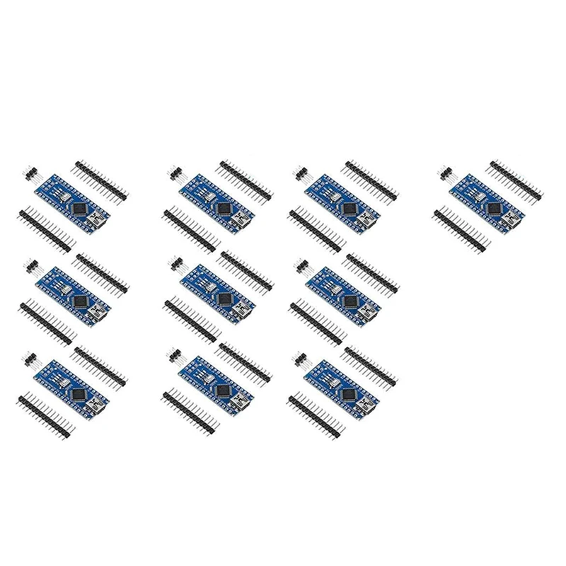 JFBL Hot 10Pcs Mini Nano V3.0 Atmega328p 5V 16M Micro-Controller Board Module For Arduino
JFBL Hot 10Pcs Mini Nano V3.0 Atmega328p 5V 16M Micro-Controller Board Module For Arduino