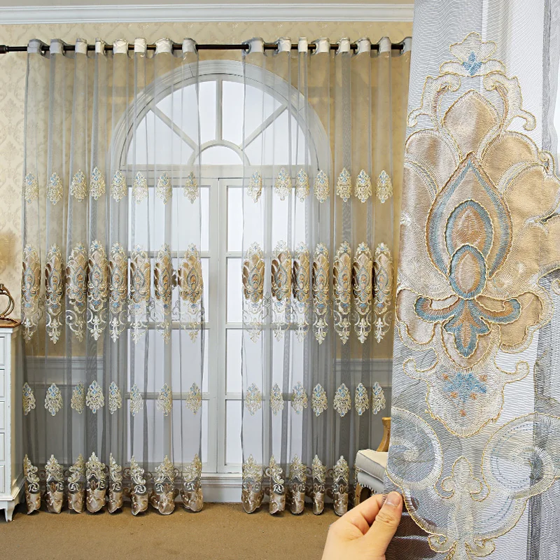 New Curtains for Living Dining Room Bedroom Customized high-end European luxury luxury embroidery Window Curtain Room Decor
New Curtains for Living Dining Room Bedroom Customized high-end European luxury luxury embroidery Window Curtain Room Decor