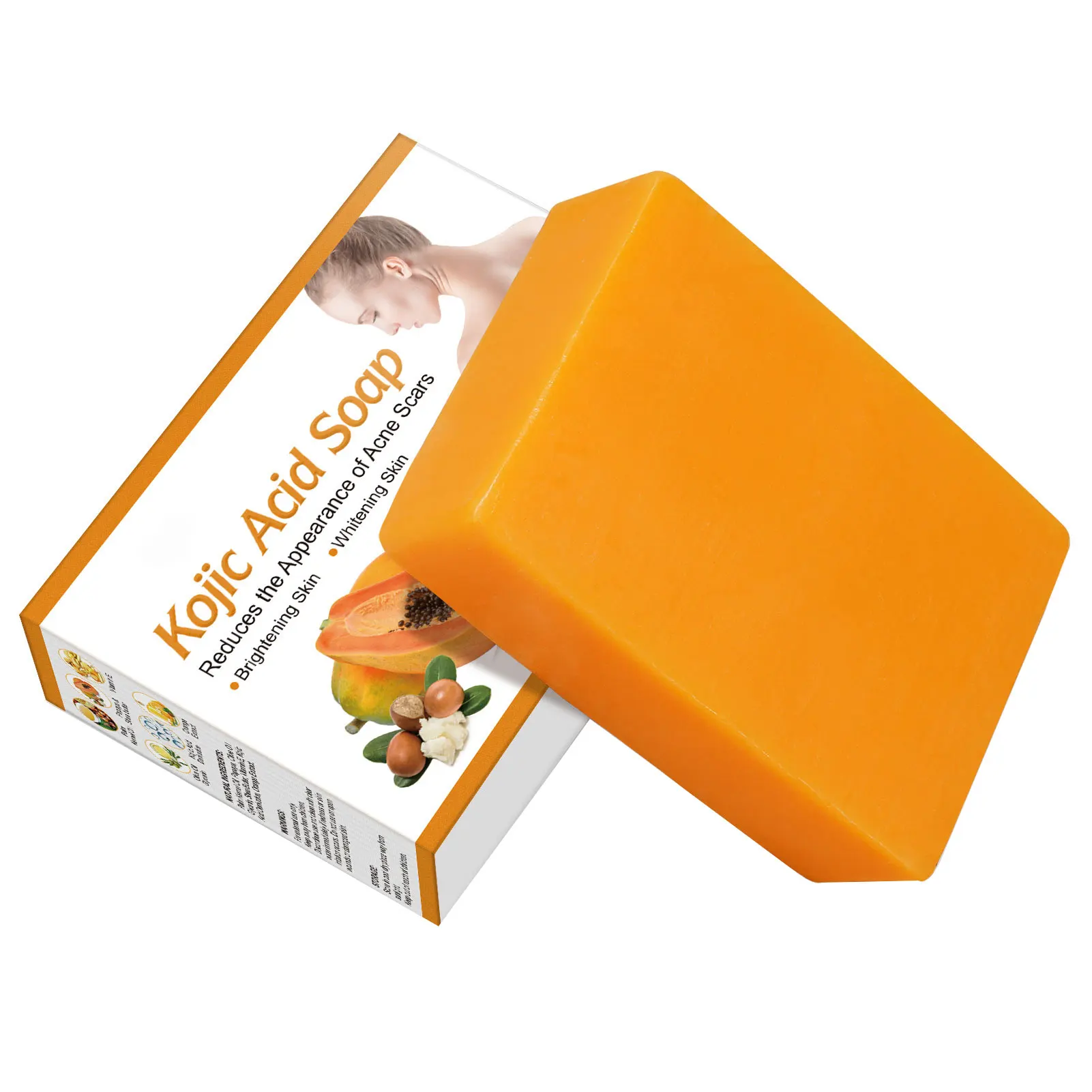 Papaya Herbal Skin Whitening Soap Cleansing Bar Soap For Cleanses Body Facial Dark Spots Pimple Scars Acquire A Soft Smooth Skin
Papaya Herbal Skin Whitening Soap Cleansing Bar Soap For Cleanses Body Facial Dark Spots Pimple Scars Acquire A Soft Smooth Skin