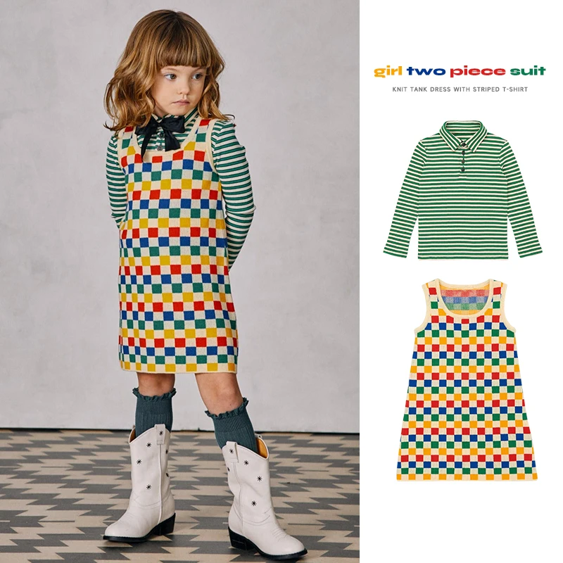Korean Girls Halloween Costume Kids 2022 Winter Chessboard Princess Knitted One Pieces Dress Children's Clothings Free Shipping
Korean Girls Halloween Costume Kids 2022 Winter Chessboard Princess Knitted One Pieces Dress Children's Clothings Free Shipping