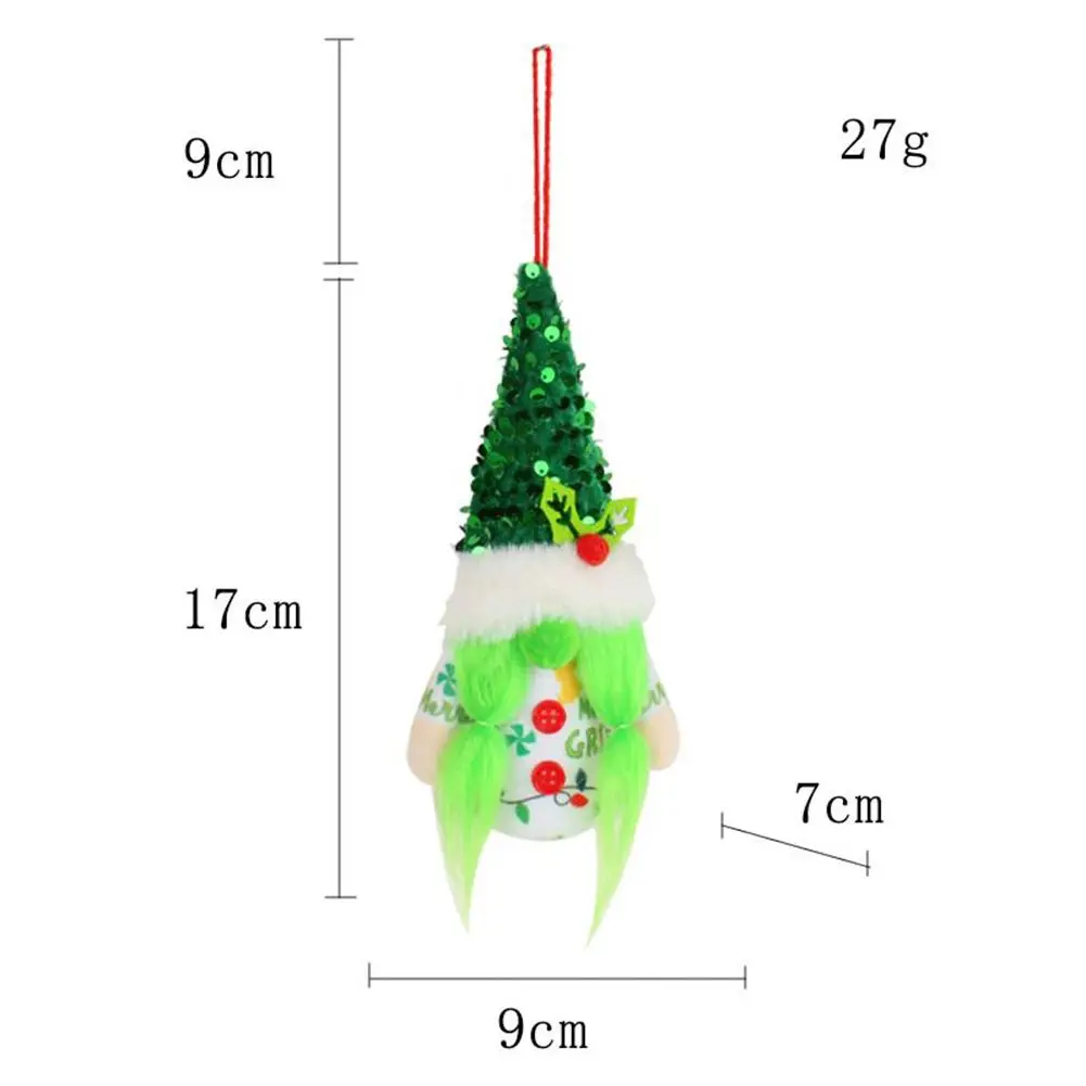Ornaments Christmas Decoration Bedside Christmas Tree Fabric Faceless Pendants 26cm 3AAA Batteries Christmas Elves
Ornaments Christmas Decoration Bedside Christmas Tree Fabric Faceless Pendants 26cm 3AAA Batteries Christmas Elves