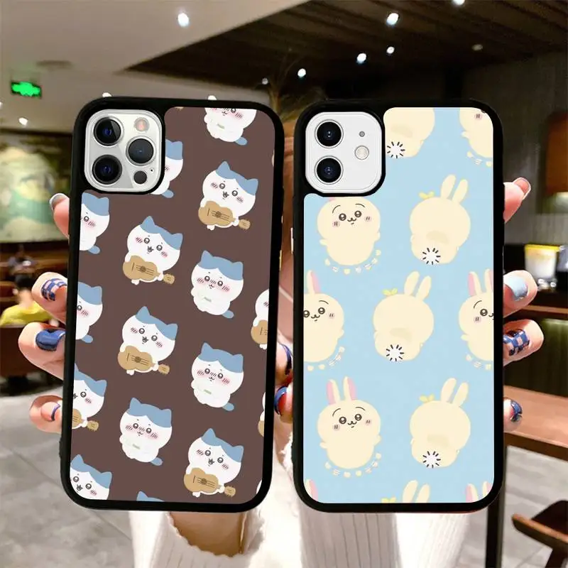 Cute Cartoon Chiikawa Phone Case for iPhone 14 13 12 11 Pro Max mini 8 7 Plus X SE XR Silicone Hard PC Fundas
Cute Cartoon Chiikawa Phone Case for iPhone 14 13 12 11 Pro Max mini 8 7 Plus X SE XR Silicone Hard PC Fundas