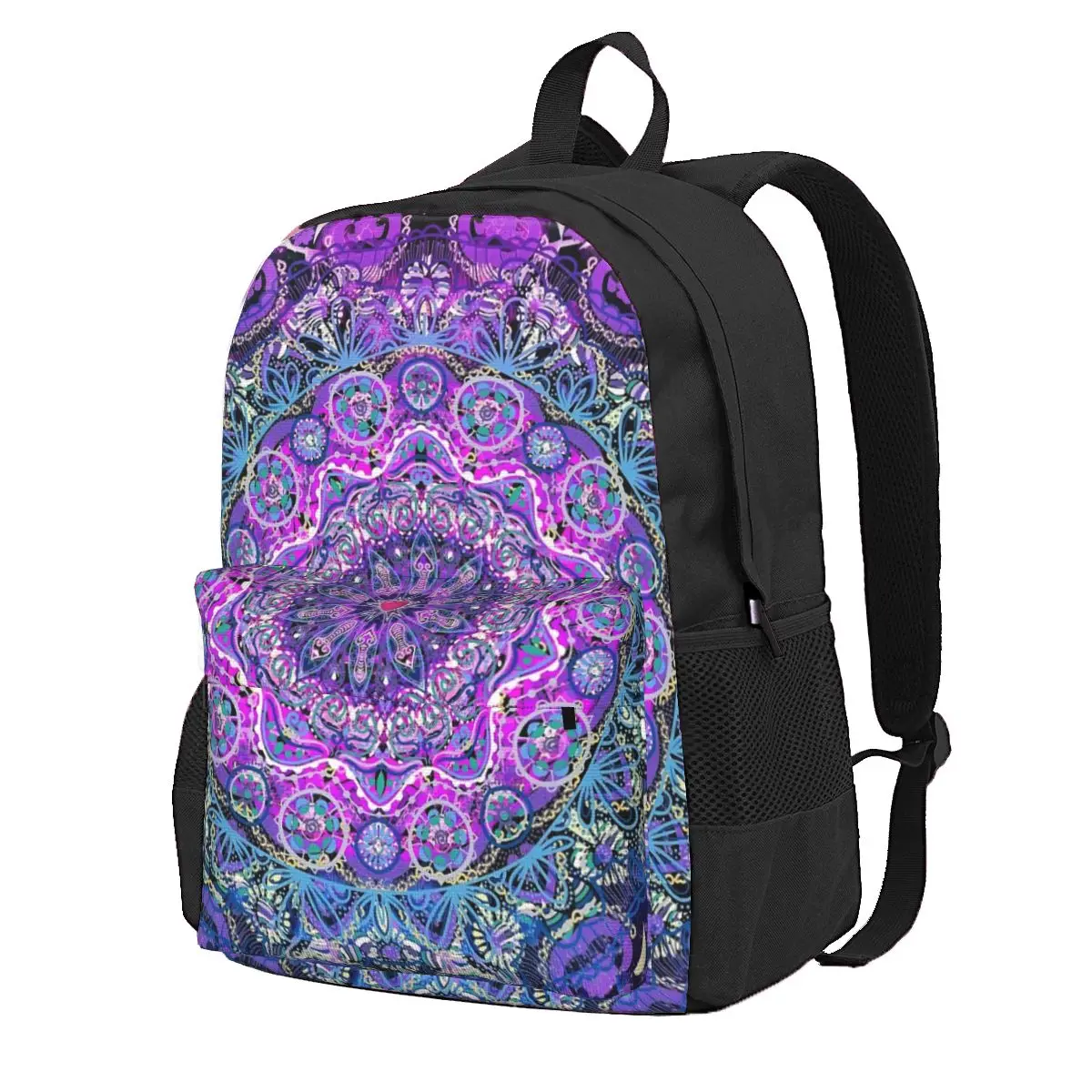 

Cosmic Love Mandala Shoulder Bag,Backpack Holiday Sturdy and Wearable School Unisex Multi-Style