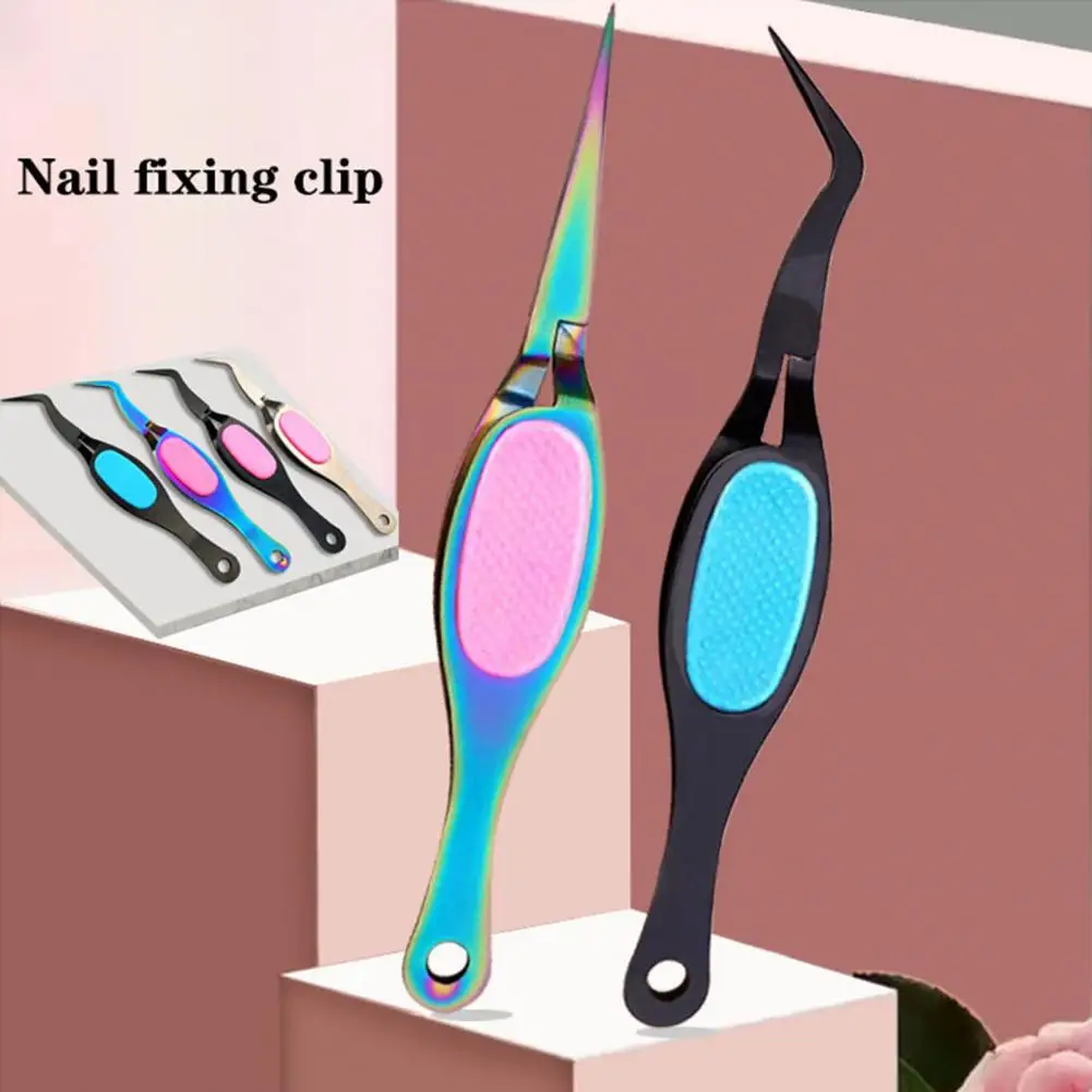 Reverse Tweezers Hard Nail Tweezer Stylish Convenient Manicure Tool Beauty Tool Long Lifespan Nail Fixing Clip Tweezer
Reverse Tweezers Hard Nail Tweezer Stylish Convenient Manicure Tool Beauty Tool Long Lifespan Nail Fixing Clip Tweezer