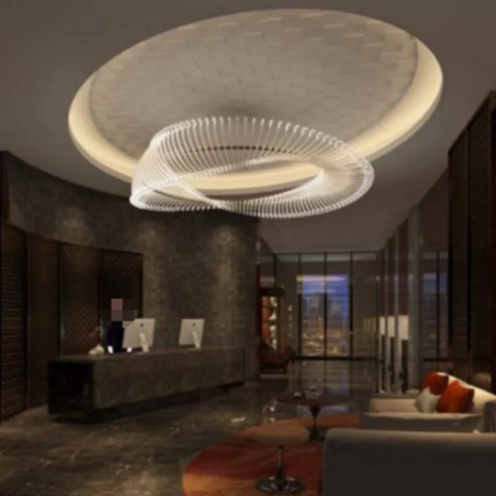 Modern Living Room Acrylic Chandelier Hotel Lobby Restaurant Bedroom Luxury Shaped Decorative Light
Modern Living Room Acrylic Chandelier Hotel Lobby Restaurant Bedroom Luxury Shaped Decorative Light