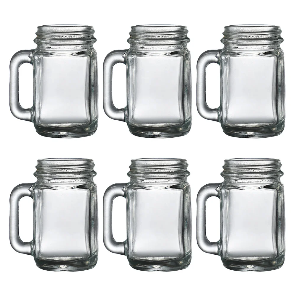 Mason Glass Jar Cup Glasses Cups Jars Mini Drinking Mugs Beer Cocktail Mug Small Coffee Withhoney Bar Handle Containerssmoothie
Mason Glass Jar Cup Glasses Cups Jars Mini Drinking Mugs Beer Cocktail Mug Small Coffee Withhoney Bar Handle Containerssmoothie
