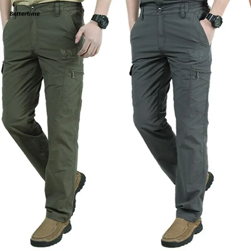 B36D Outdoor Hiking Cargo Pants for Men Quick Dry Trousers Multi-pocket Summer Pants
B36D Outdoor Hiking Cargo Pants for Men Quick Dry Trousers Multi-pocket Summer Pants