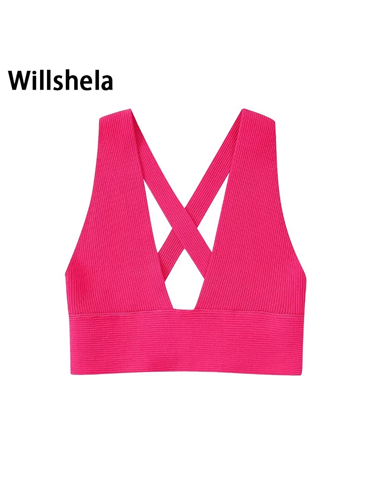 Willshela женский модный однотонный укороченный вязаный свитер с открытой спиной, винтажный жилет с v-образным вырезом без рукавов, Женский шика...
Willshela женский модный однотонный укороченный вязаный свитер с открытой спиной, винтажный жилет с v-образным вырезом без рукавов, Женский шика...