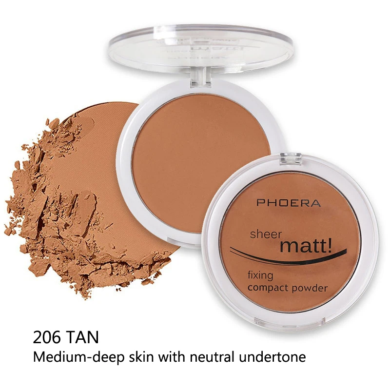

8 Color Matte Powder Face Pressed Foundations Natural Long Lasting Oil-control Brighten Concealer Blush Powder Cake Cosmetics
