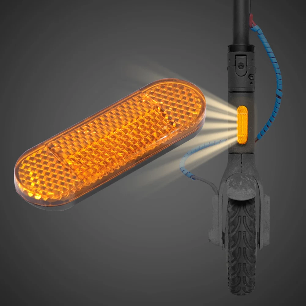 Electric Scooter Reflector Front Safety Reflective Night Reflector Accessories For M365 Front Safety Parts Cycling Accessories
Electric Scooter Reflector Front Safety Reflective Night Reflector Accessories For M365 Front Safety Parts Cycling Accessories