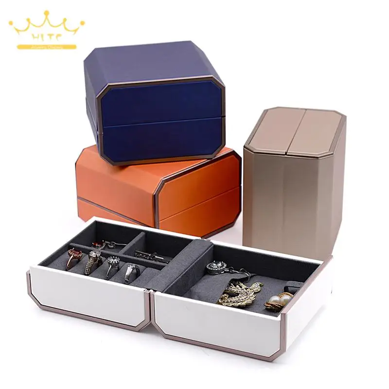 High-Grade Brushed Leather Portable Small Jewelry Storage Box Suede Inner Ring Earrings Necklace Collection Box
High-Grade Brushed Leather Portable Small Jewelry Storage Box Suede Inner Ring Earrings Necklace Collection Box