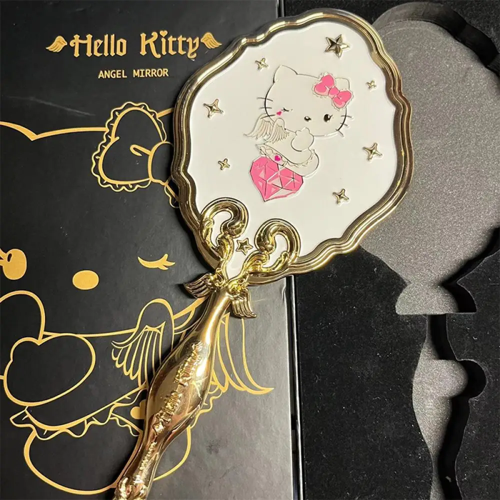Hello Kitty Medal Y2K Kawaii Sanrio Handheld Makeup Mirror Cartoon Anime High Quality Good Looks Girl Birthday Gift Kt High-End
Hello Kitty Medal Y2K Kawaii Sanrio Handheld Makeup Mirror Cartoon Anime High Quality Good Looks Girl Birthday Gift Kt High-End