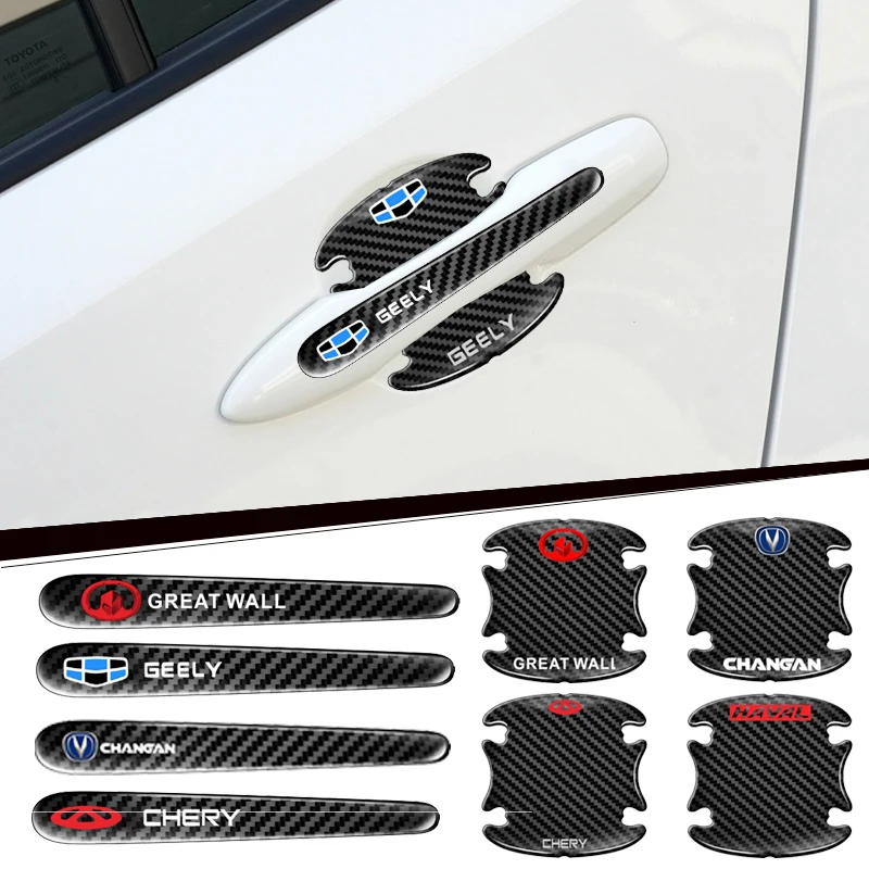 

8PCS Door Sticker Carbon Fiber Handlebar for Audi TT Q2 Q3 Q5 Q7 Q8 S1 RS3 RS4 S3 RS5 RS6 RS7 R8 B5 B6 B7 B8 C5 C6 Accessories