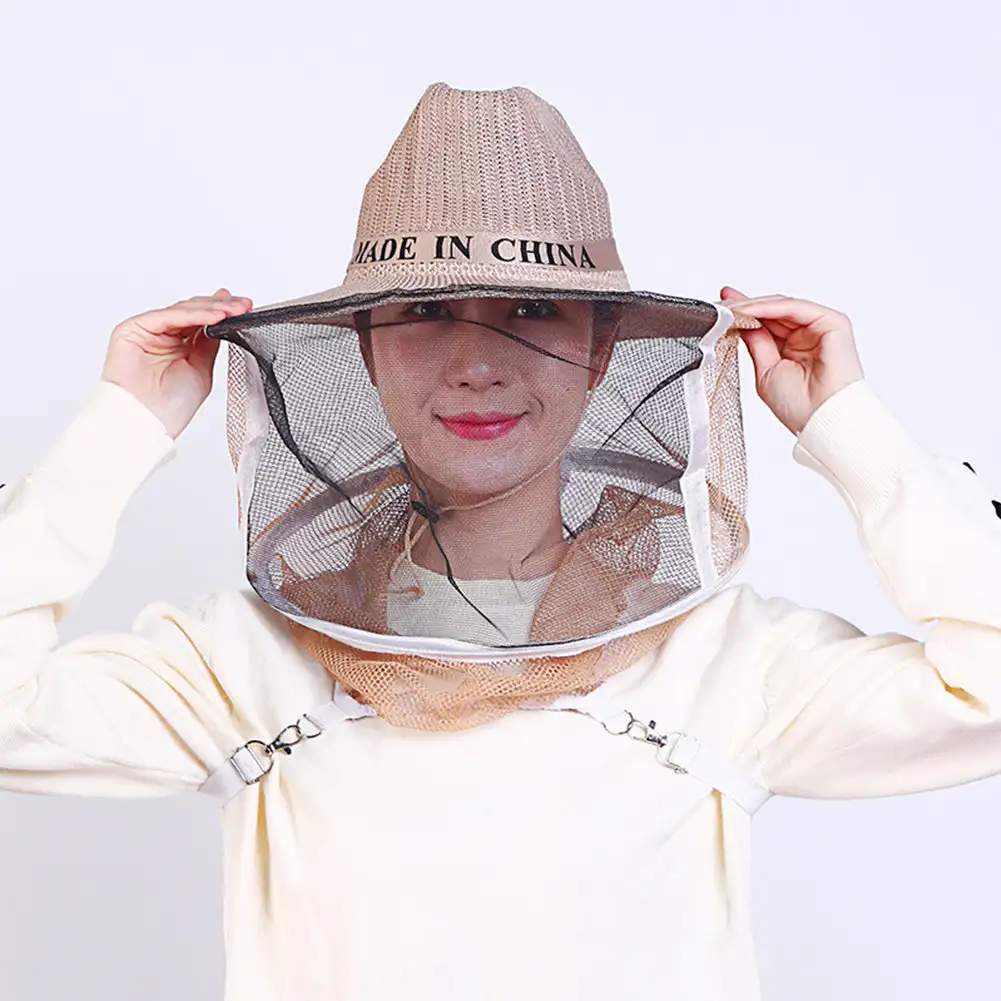1pcs Beekeeping Cowboy Hat Anti Bee Hat Protective Beekeeper Cap Face Protector Mosquito Bee Insect Net Veil Comfortable
1pcs Beekeeping Cowboy Hat Anti Bee Hat Protective Beekeeper Cap Face Protector Mosquito Bee Insect Net Veil Comfortable