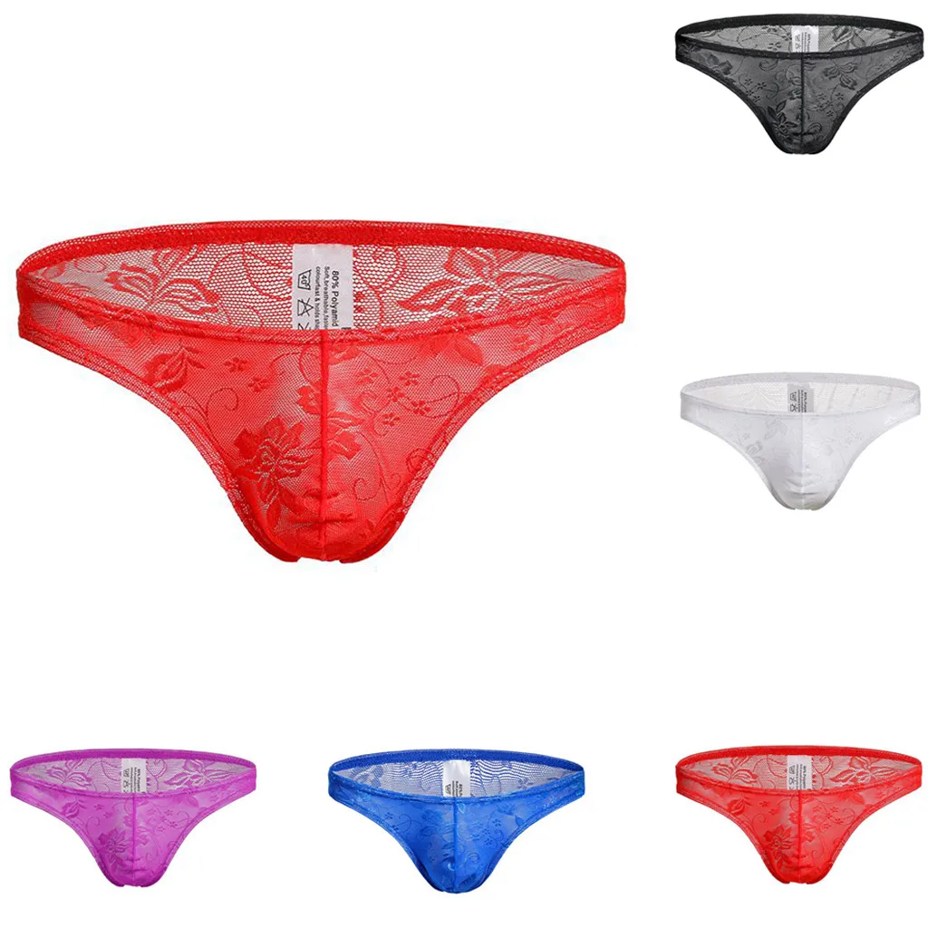 Трусы-танга мужские кружевные, пикантное нижнее белье, прозрачные Трусы-стринги с Т-образным вырезом сзади, ажурное нижнее белье 
Трусы-танга мужские кружевные, пикантное нижнее белье, прозрачные Трусы-стринги с Т-образным вырезом сзади, ажурное нижнее белье