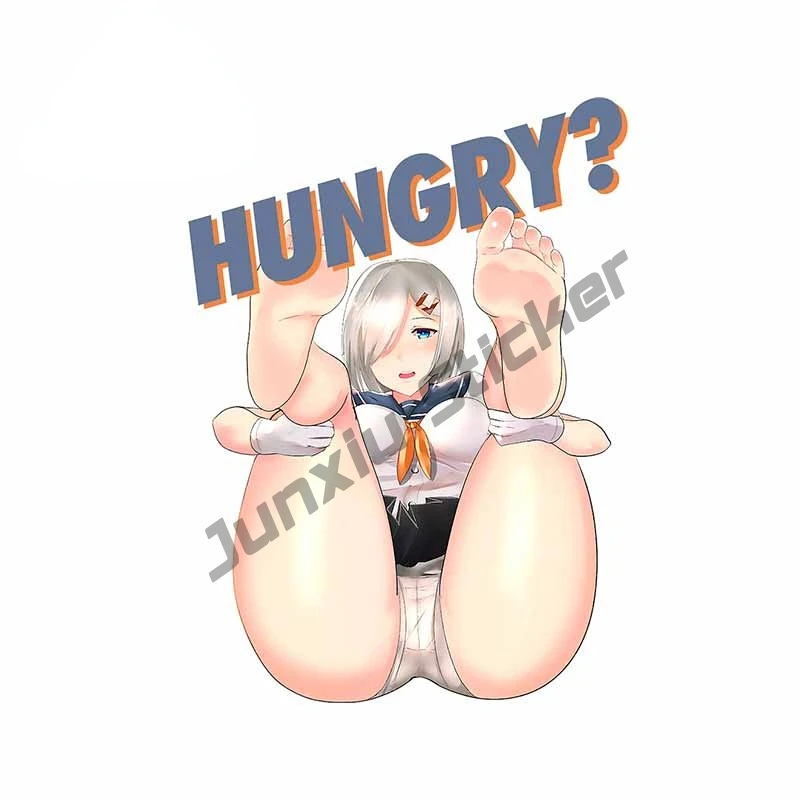 Cartoon Hungry Short Hair Sexy Girl Anime Car Stickers Bumper Window Camper Truck Scratch-proof Decal Car Decoration KK13x10cm 
Cartoon Hungry Short Hair Sexy Girl Anime Car Stickers Bumper Window Camper Truck Scratch-proof Decal Car Decoration KK13x10cm