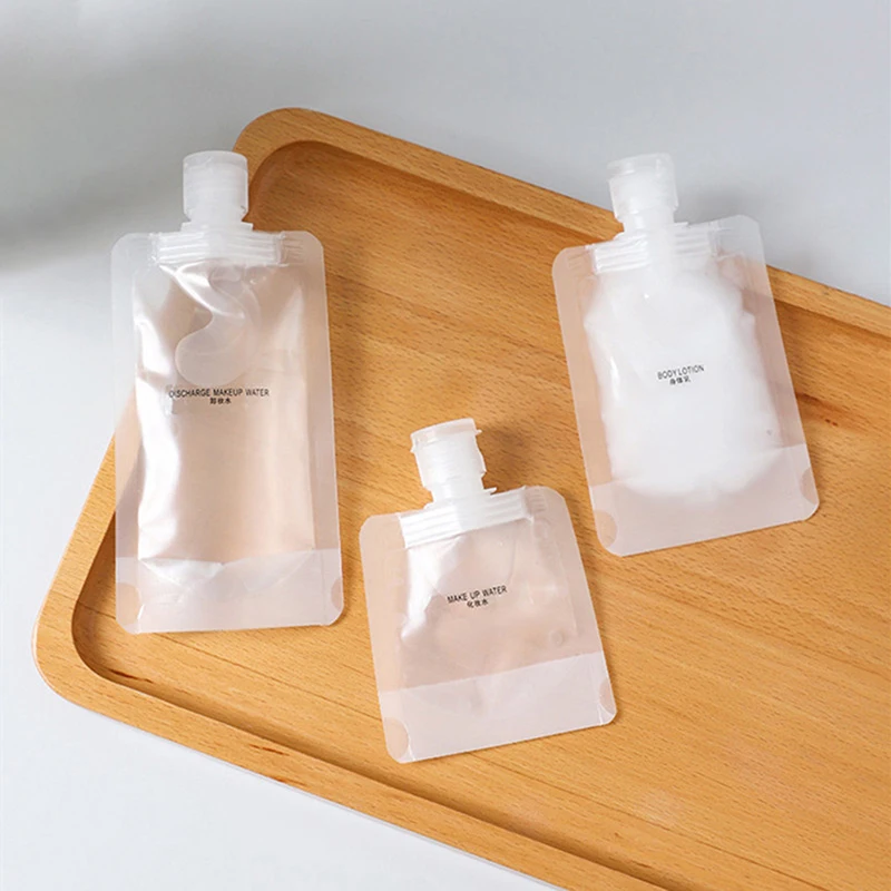 Travel Bag Cosmetic Lotion Shower Gel Shampoo Travel Portable Disposable Small Bottle Bag Shape Easy Storage Organization Bags
Travel Bag Cosmetic Lotion Shower Gel Shampoo Travel Portable Disposable Small Bottle Bag Shape Easy Storage Organization Bags