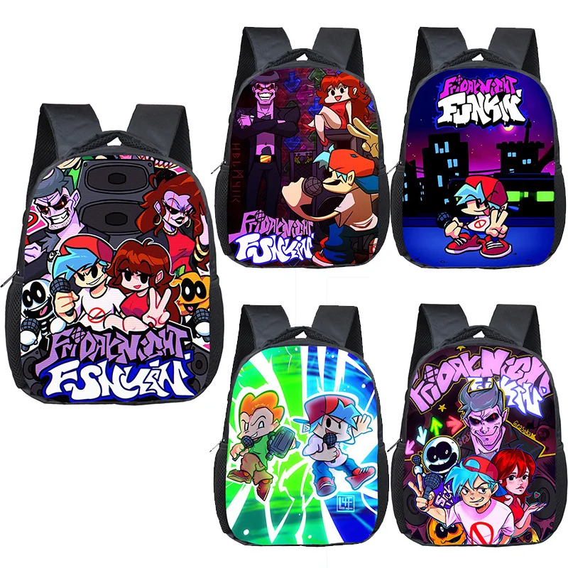 Friday Night Funkin Backpack Children Boys Girls Cartoon Video Game School Bags Small Baby Toddler Rucksack Kid Bookbags
Friday Night Funkin Backpack Children Boys Girls Cartoon Video Game School Bags Small Baby Toddler Rucksack Kid Bookbags
