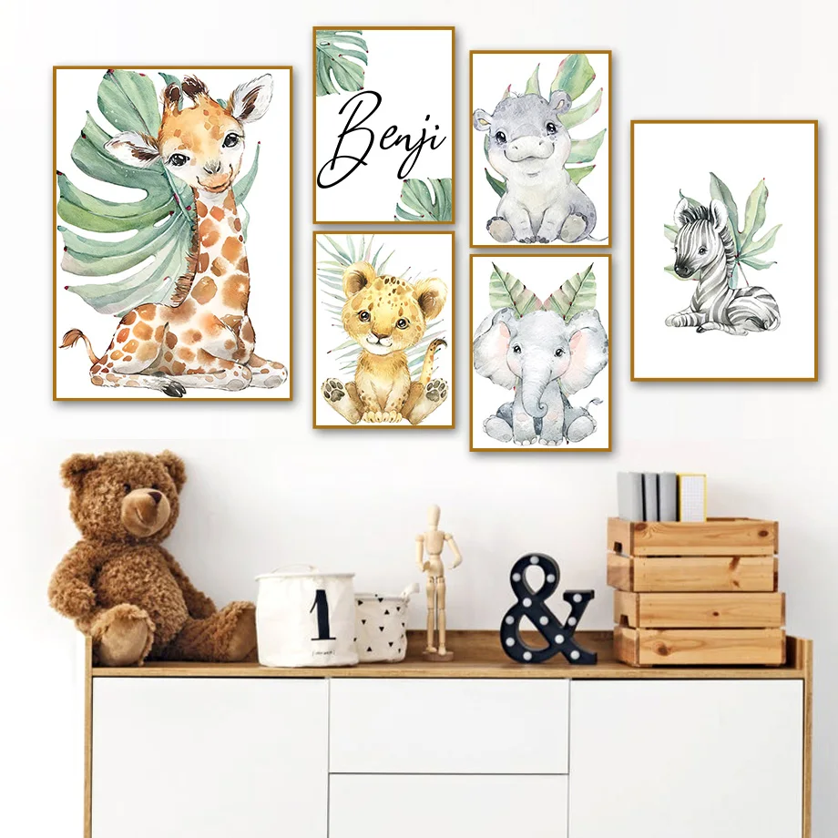 Giraffe Zebra Elephant Lion Monstera Animal Wall Art Canvas Painting Nordic Posters And Prints Wall Pictures Baby Kid Room Decor
Giraffe Zebra Elephant Lion Monstera Animal Wall Art Canvas Painting Nordic Posters And Prints Wall Pictures Baby Kid Room Decor