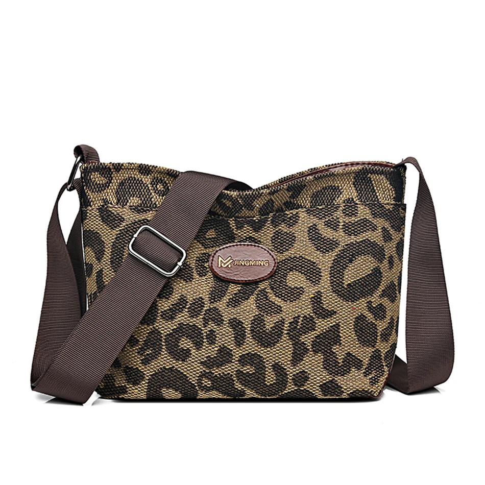 Fashion Leopard Shoulder Bags for Women High Quality Canvas Clutches Small Purses and Handbags Wide Strap Female Messenger Bags
Fashion Leopard Shoulder Bags for Women High Quality Canvas Clutches Small Purses and Handbags Wide Strap Female Messenger Bags