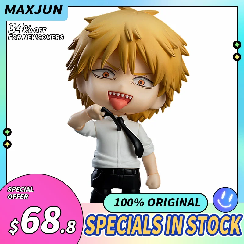MAXJUN Original Chainsaw Man Anime Figure Denzi 10cm PVC Model Toys GSC Mini Collectible Action Figures Q Version In Stock
MAXJUN Original Chainsaw Man Anime Figure Denzi 10cm PVC Model Toys GSC Mini Collectible Action Figures Q Version In Stock