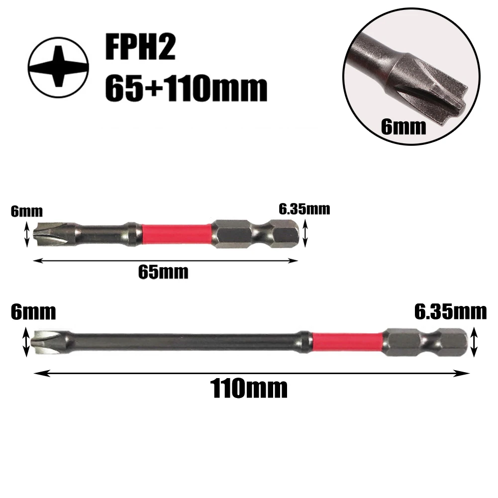 Magnetic Special Slotted Cross Screwdriver Bit For Electrician FPH2 High Hardness Alloy Steel For Socket Breaker Switches Repair
Magnetic Special Slotted Cross Screwdriver Bit For Electrician FPH2 High Hardness Alloy Steel For Socket Breaker Switches Repair