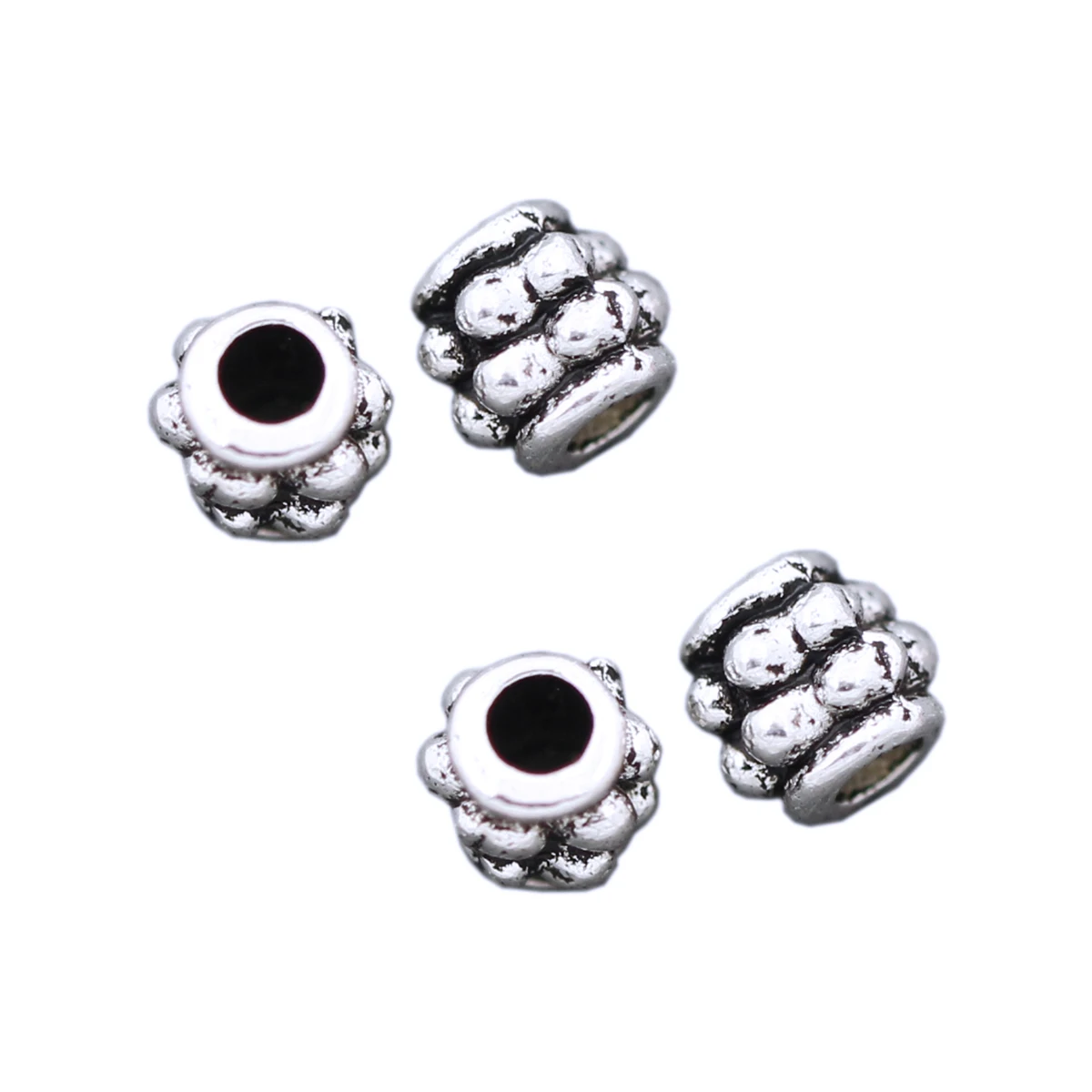 120pcs 4x3.8mm Zinc Alloy Dots Curved Tube Beads Spacers Jewelry Findings L674 Radiant Shape Metal Lzsilver
120pcs 4x3.8mm Zinc Alloy Dots Curved Tube Beads Spacers Jewelry Findings L674 Radiant Shape Metal Lzsilver