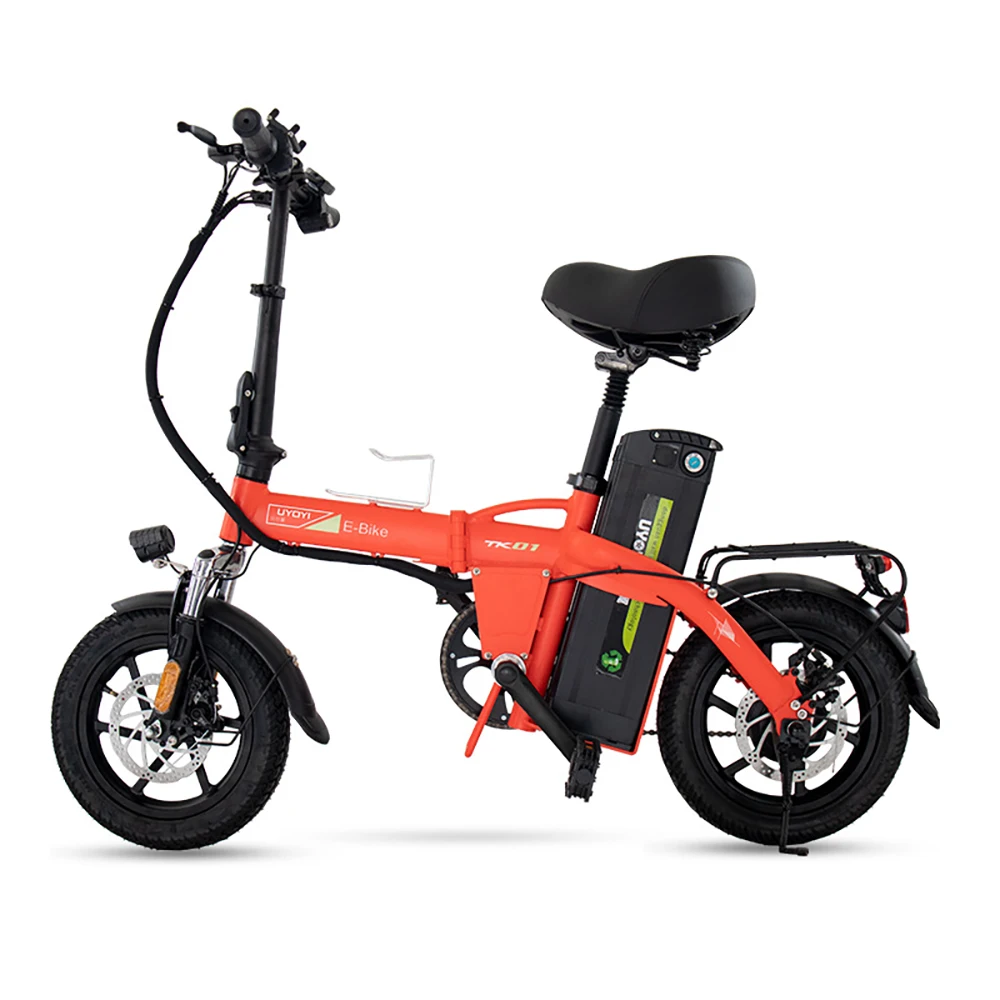 14 Inch 48V Electric Bicycle With Front And Rear Dual Disc Brakes Aluminum Alloy Bike Lithium Battery 400w Brushless Motor
14 Inch 48V Electric Bicycle With Front And Rear Dual Disc Brakes Aluminum Alloy Bike Lithium Battery 400w Brushless Motor