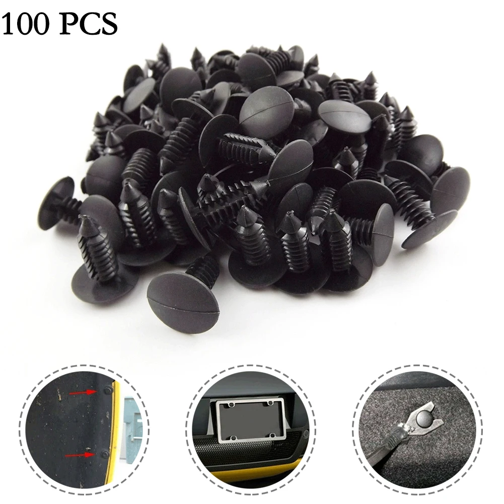 100x Car Clips Fastener Screws Bumper Interior Decoration Auto Plastic 1605396 1595864 For Chrysler 6030441 For Ford 388577s
100x Car Clips Fastener Screws Bumper Interior Decoration Auto Plastic 1605396 1595864 For Chrysler 6030441 For Ford 388577s