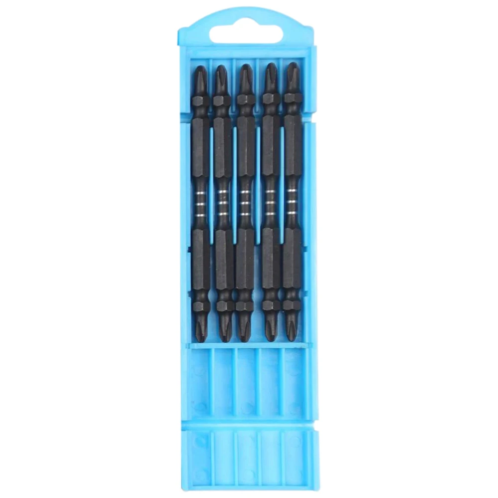 5pcs 100mm Length PH2 Cross Screwdriver Bits Set Hardness Magnetic Cross Screw Drill Bits For Hand Drills Electric Drills Tools
5pcs 100mm Length PH2 Cross Screwdriver Bits Set Hardness Magnetic Cross Screw Drill Bits For Hand Drills Electric Drills Tools