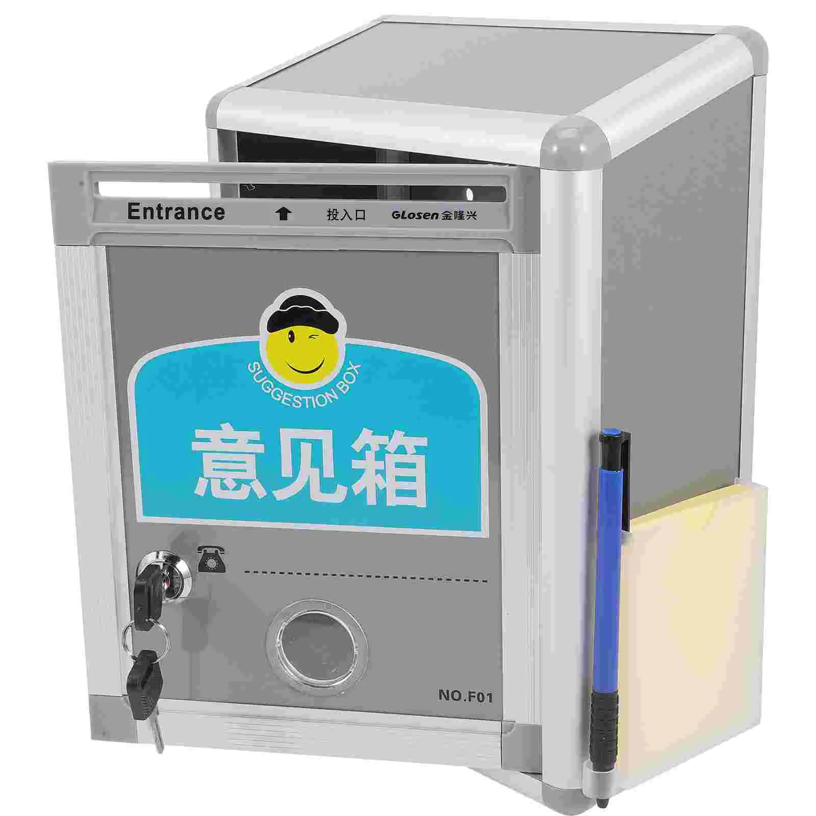 Box Letter Ballot Donation Wall Mailbox Container Safe Suggestion Comment Storage Collection Office Mail Boxes Raffle Ticket
Box Letter Ballot Donation Wall Mailbox Container Safe Suggestion Comment Storage Collection Office Mail Boxes Raffle Ticket