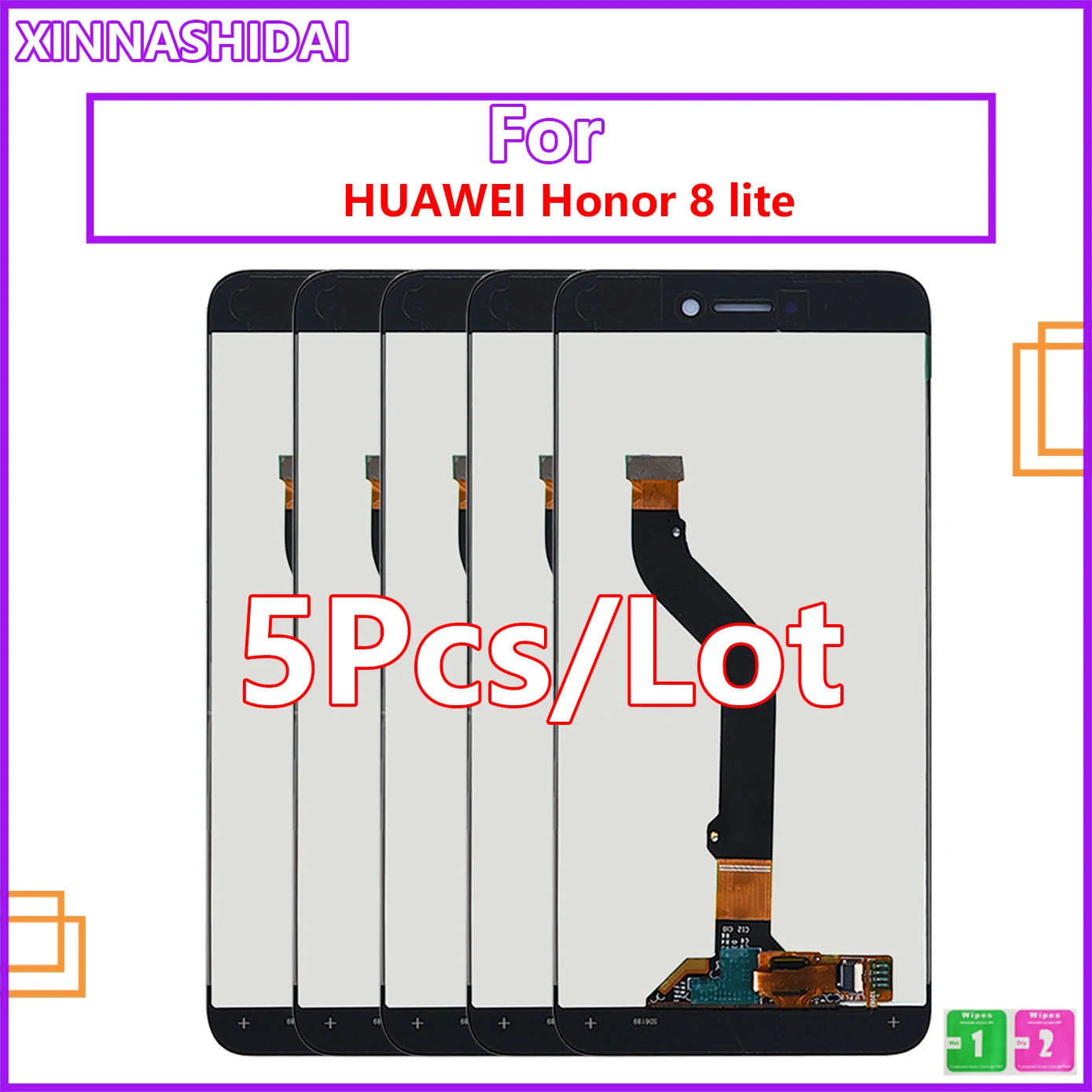 5pcs/lot For Honor 8 Lite PRA-TL10 LCD Display Touch Screen Replacement For Huawei 8 Lite 2017 PRA-LA1/LX2 LCD Screen Tested
5pcs/lot For Honor 8 Lite PRA-TL10 LCD Display Touch Screen Replacement For Huawei 8 Lite 2017 PRA-LA1/LX2 LCD Screen Tested