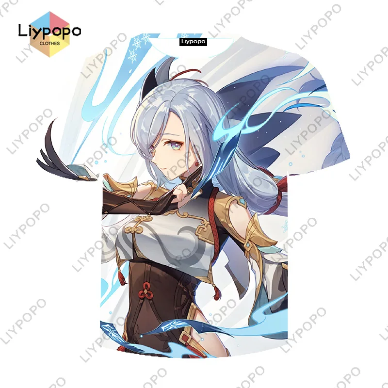 New Summer T Shirt Anime Genshin Impact 3D Printed Hip Hop T Shirt Top Men Women Fashion Oversized T Shirt Mens
New Summer T Shirt Anime Genshin Impact 3D Printed Hip Hop T Shirt Top Men Women Fashion Oversized T Shirt Mens