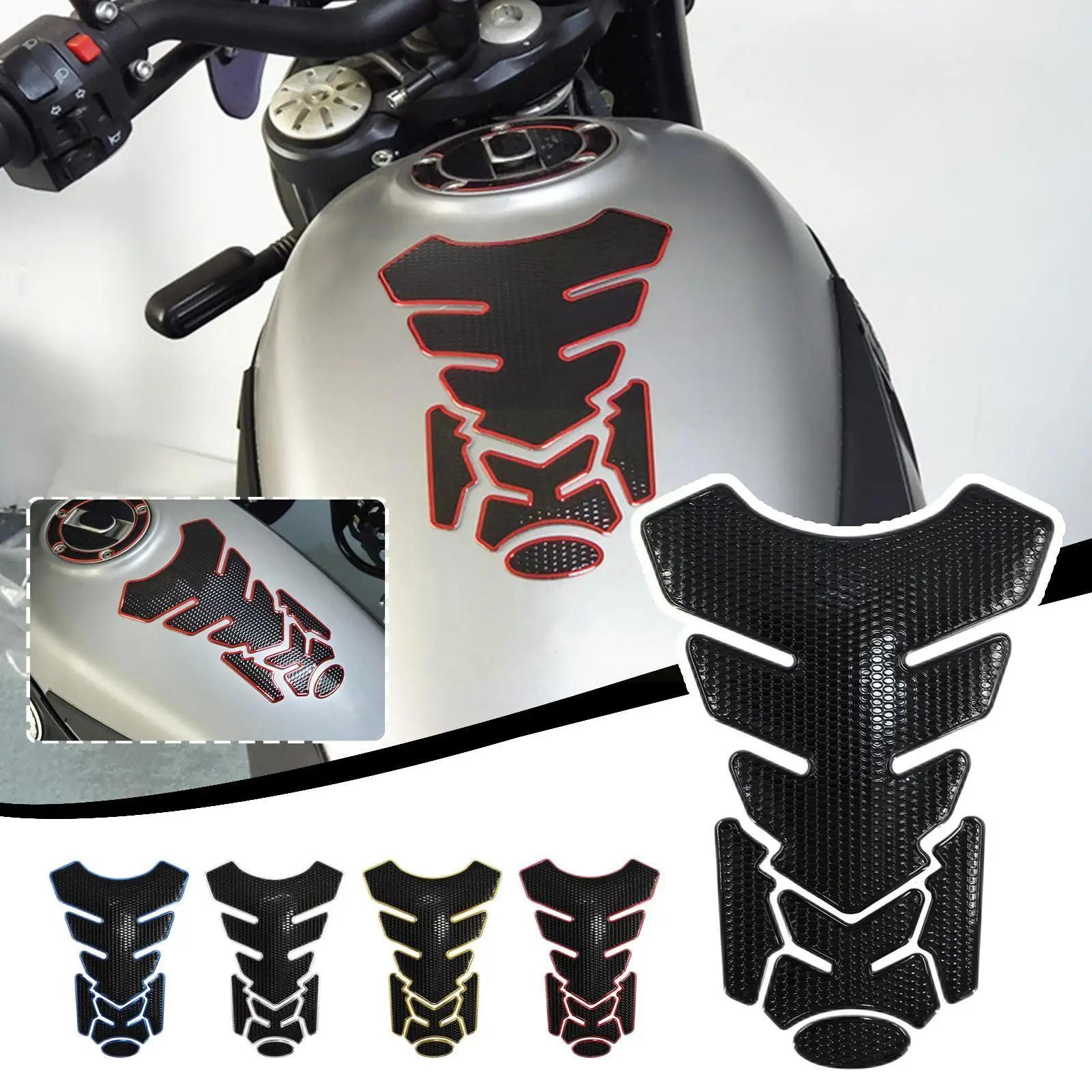 Motorcycle Fuel Tank Sticker Protective Gas Tank Gas Tank Stickers Fishbone Decals Rubber 3D Universal For Honda Duc D2J5
Motorcycle Fuel Tank Sticker Protective Gas Tank Gas Tank Stickers Fishbone Decals Rubber 3D Universal For Honda Duc D2J5