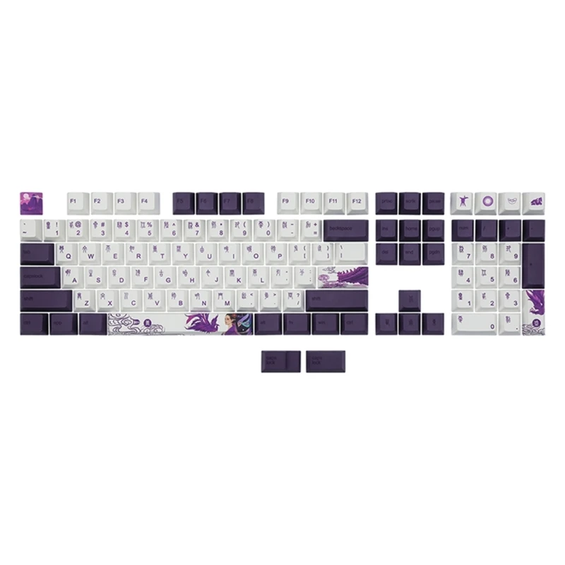 110 Keys/set Cherry Profile Prosperous Dynasty Keycap PBT Dye Sublimation Process Caps for Mechanical Keyboard
110 Keys/set Cherry Profile Prosperous Dynasty Keycap PBT Dye Sublimation Process Caps for Mechanical Keyboard