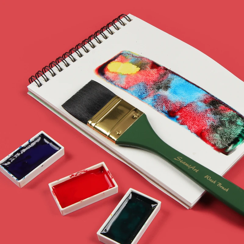 Single-packed Green Rod Nylon Flat Peak Painting Brush Student Acrylic Gouache Watercolor Special Wear-resistant Brush
Single-packed Green Rod Nylon Flat Peak Painting Brush Student Acrylic Gouache Watercolor Special Wear-resistant Brush