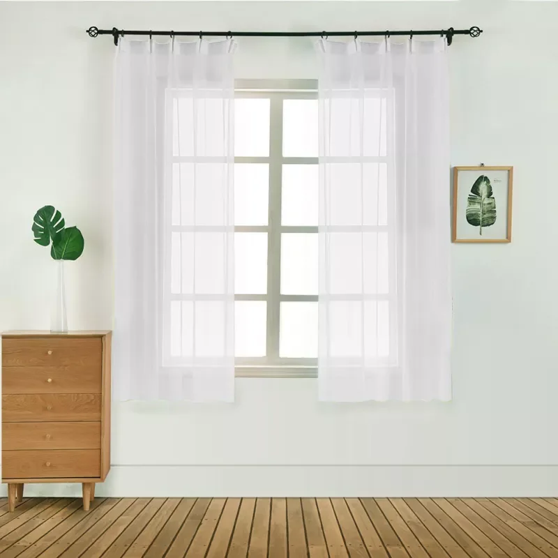 20221PC 100x130 European Style Home Decoration Modern Curtain Tulle Fabrics Organza Sheer Panel Window Treatment Bedroom Colorfu
20221PC 100x130 European Style Home Decoration Modern Curtain Tulle Fabrics Organza Sheer Panel Window Treatment Bedroom Colorfu